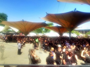 Publikum vor der Main Stage – Amphi Festival 2013
